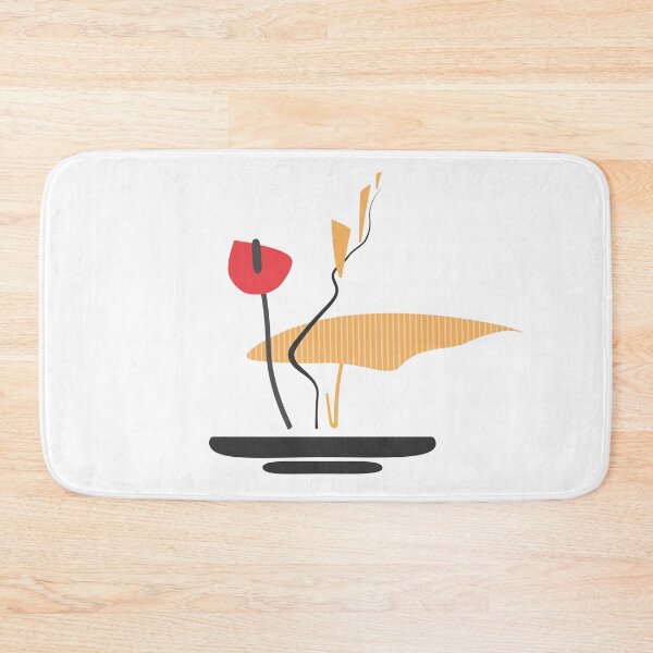 Item preview, Abstract floral composition designed and sold by SpottedPilot.