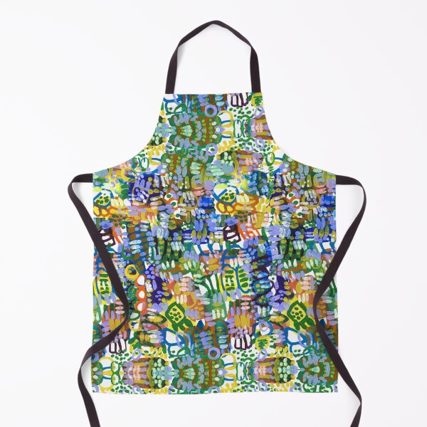 Item preview, Colourful modern abstract painting pattern designed and sold by EarthyPlanty.