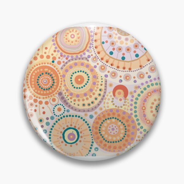 Item preview, yellow orange desigual tribal pattern designed and sold by carole legeron.