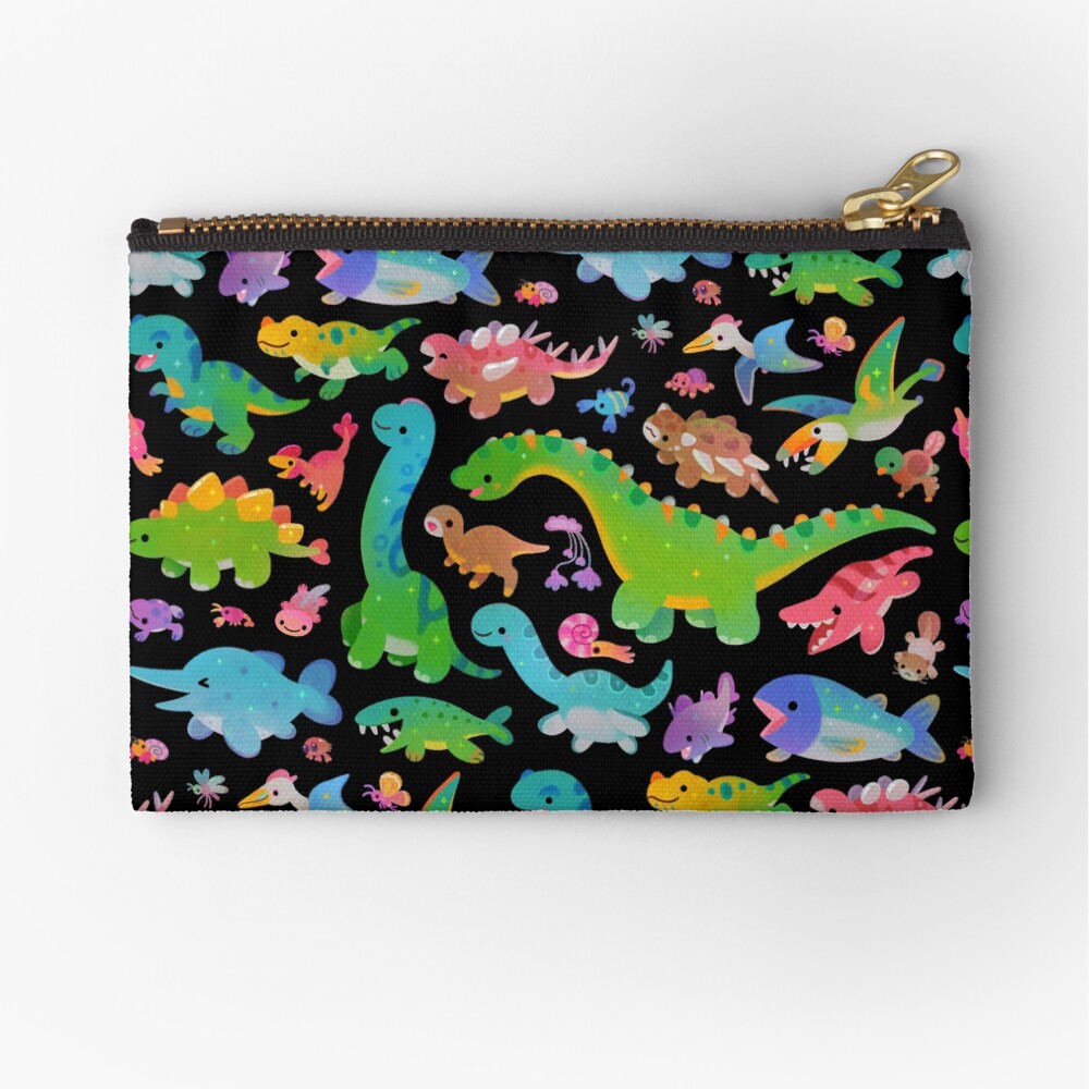 Jurassic baby - dark Zipper Pouch