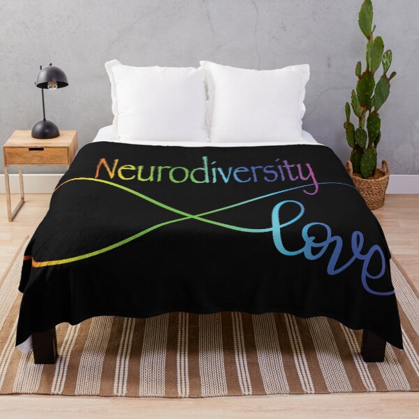 Item preview, Celebrate Neurodiversity Autism Awareness Infinity Love Symbol designed and sold by TammiPrez.