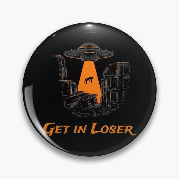 Item preview, Get In Loser Alien Abduction Mars Conspiracy Theory Vintage Distressed designed and sold by Xeuno.