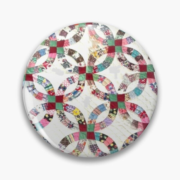 Artikelvorschau, Vintage Ehering Quilt entworfen und verkauft von Mizjean.