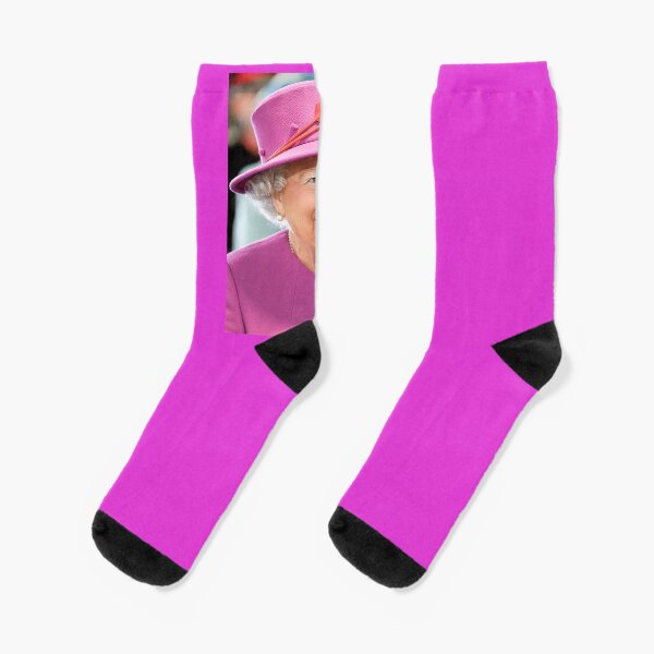 Queen Elizabeth II. Queen of the United Kingdom and the other Commonwealth realms. Socks