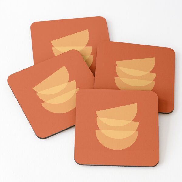 Item preview, Three bowls Geometric Minimal Abstract Pattern Bauhaus mid-century designed and sold by Yellow-Studio.
