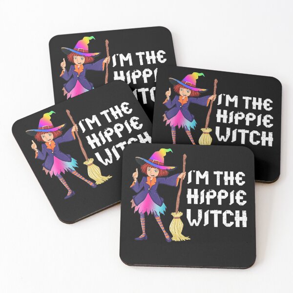 Item preview, Hippie Witch Scary Funny Halloween Costume Gift designed and sold by Pyotsak.