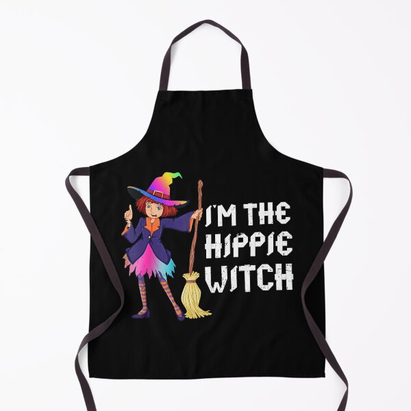 Item preview, Hippie Witch Scary Funny Halloween Costume Gift designed and sold by Pyotsak.