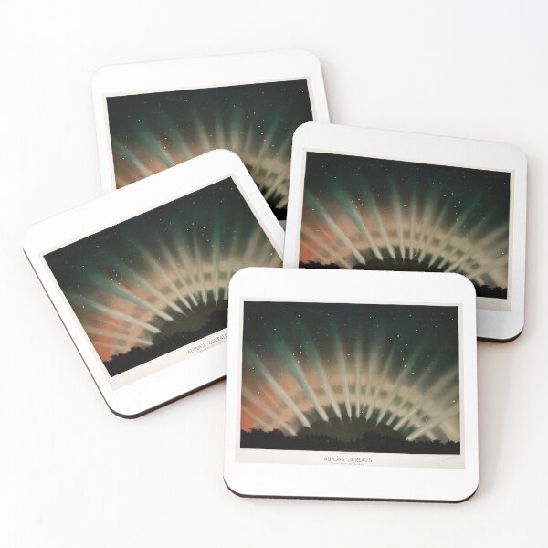 Item preview, Aurora Borealis from the Trouvelot astronomical drawings designed and sold by minimalcinema.