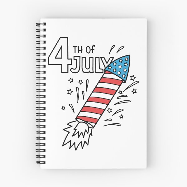 Item preview, 4th of July Fireworks Patriotic T-Shirt designed and sold by Pliskin-Design.