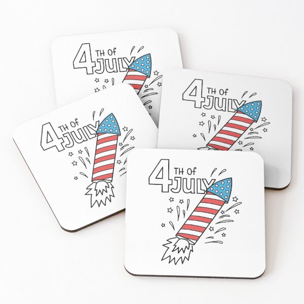 Item preview, 4th of July Fireworks Patriotic T-Shirt designed and sold by Pliskin-Design.