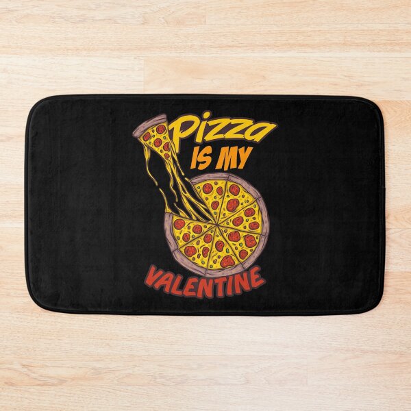 Item preview, Pizza Is My Valentine Funny Fast Food Slice Of Pizza Single designed and sold by DoSt-997.