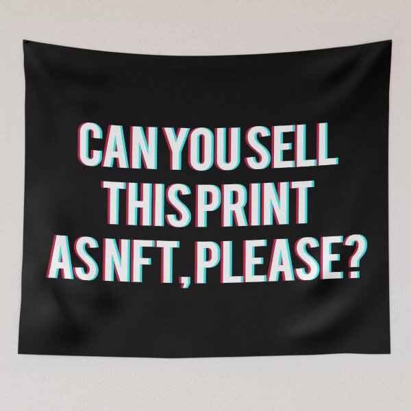 Item preview, Can you sell this print as NFT? designed and sold by SanMaximum.