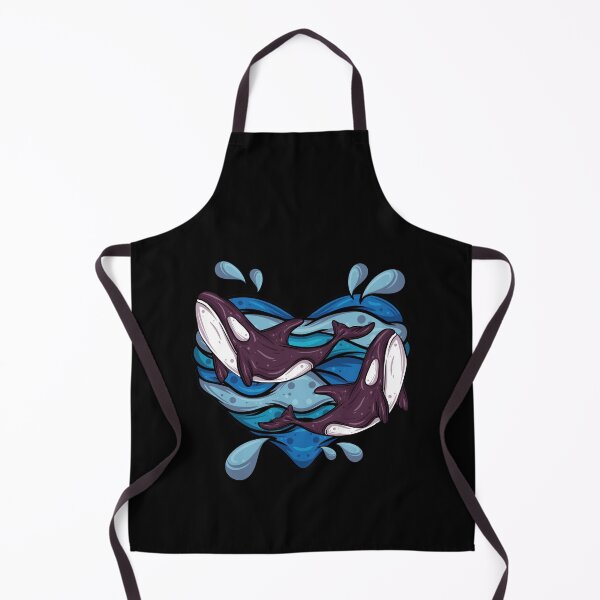 Item preview, Orca Heart Valentine's Day Couple Love Killer Whale Zookeeper Zoo designed and sold by DoSt-997.
