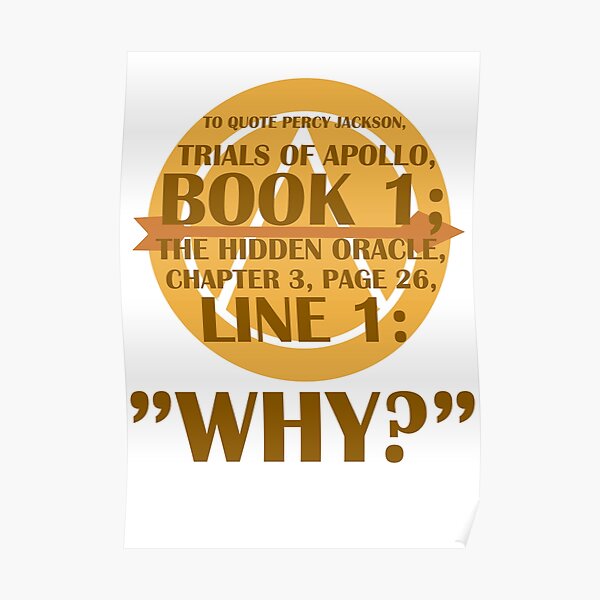 Why? Poster
