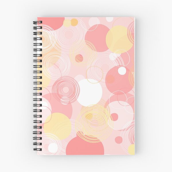 Item preview, Beautiful pink, white & yellow circle pattern. designed and sold by MJSemedo.