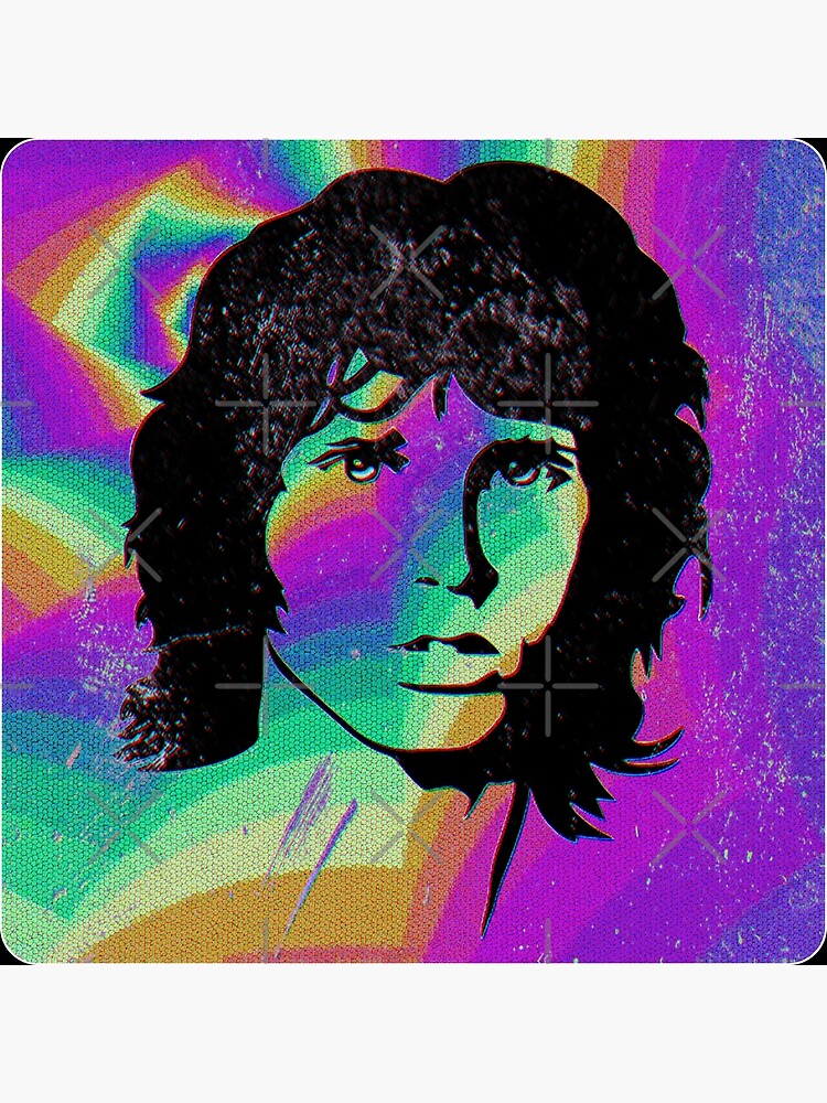 Rainbow Jim Morrison Poster For Sale By Mictraumstein Redbubble