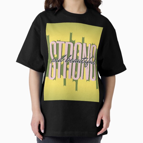 Item preview, Strong and Beautiful Pink Yellow Green designed and sold by Dream Big! by E. H..