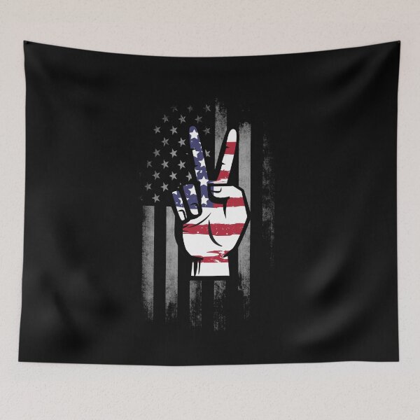 Item preview,  USA FLAG Victory 4th of July Patriotic T-Shirt designed and sold by Pliskin-Design.
