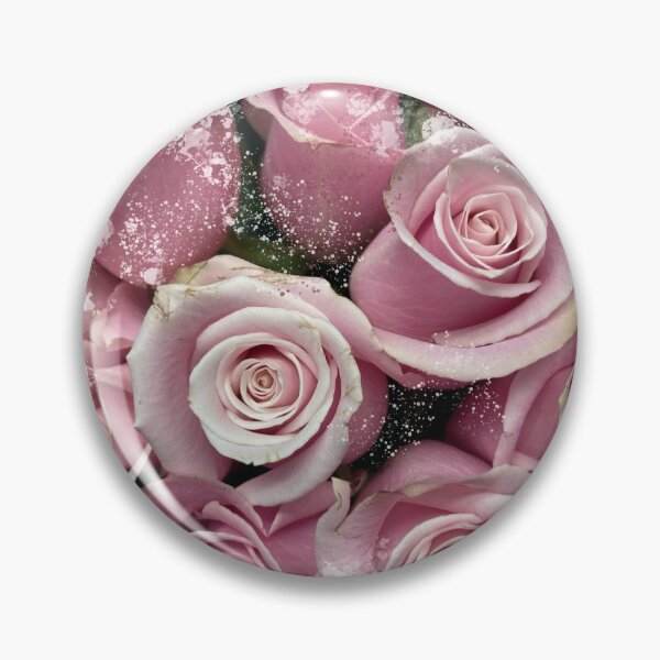 Item preview, Pink Rose Bouquet Mixed Media designed and sold by OByD.