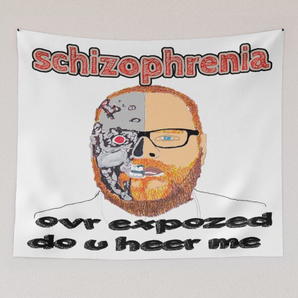 Item preview, schizophrenia designed and sold by chebungo.