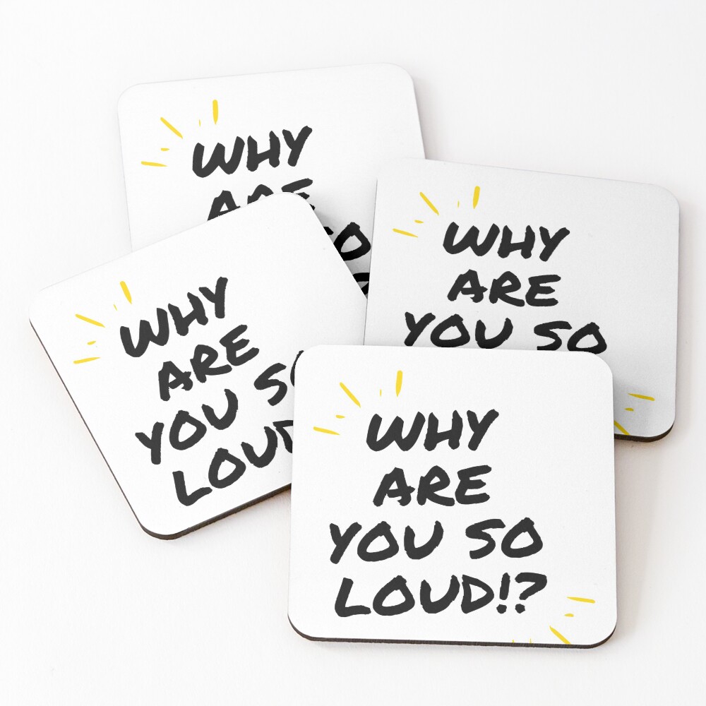 Item preview, Coasters (Set of 4) designed and sold by Introvertguild.