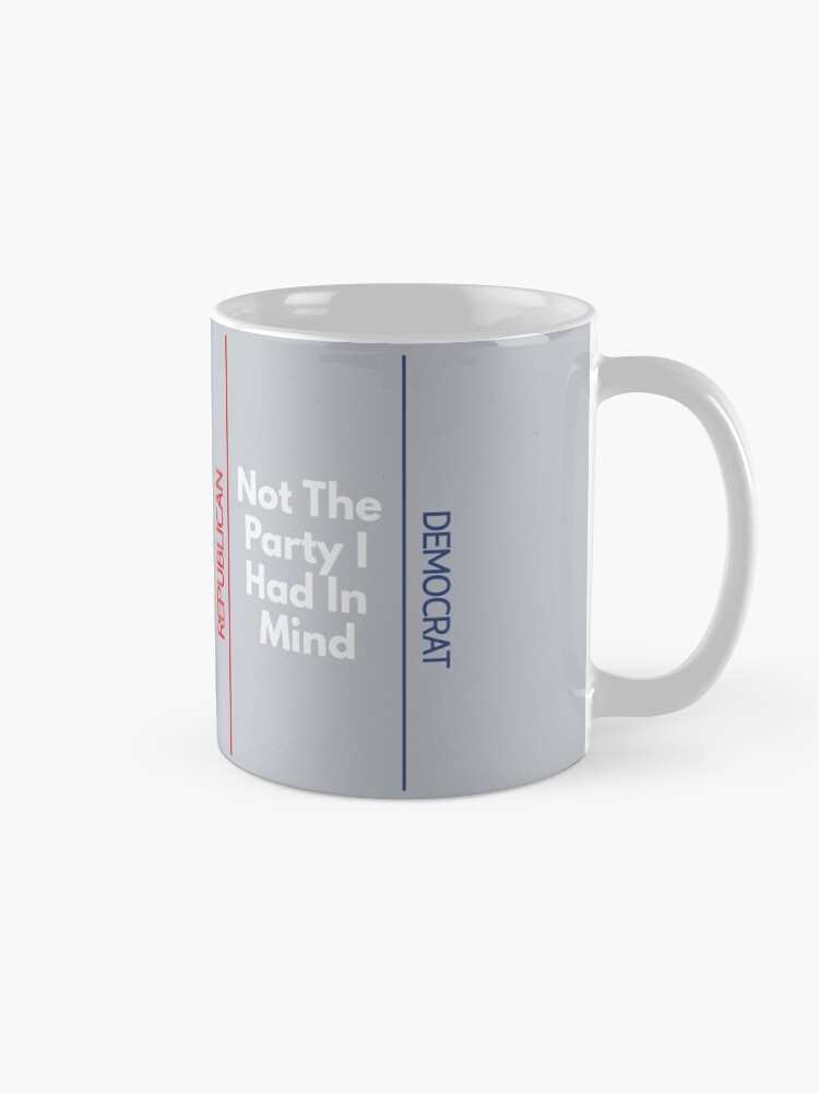 Thumbnail 5 of 6, Coffee Mug, What Party designed and sold by GroomyDude.