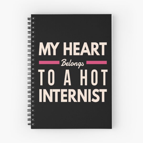 Item preview, My Heart Belongs To A Hot Internist. Internal Medicine Doctor design.  designed and sold by doctors-apparel.