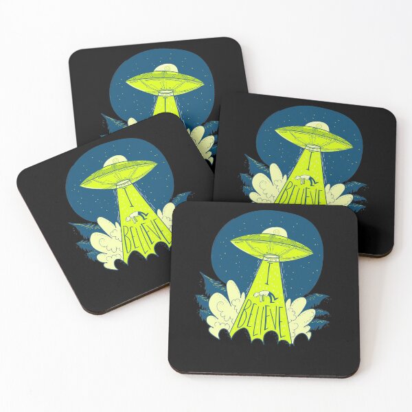 Item preview, I Believe , Alien Abduction Conspiracy Theory Vintage Distressed designed and sold by Xeuno.