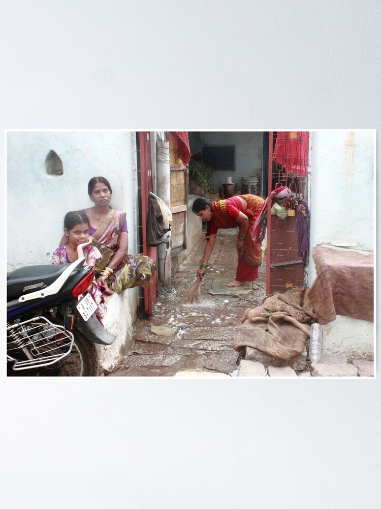 "Street Scene Begum Bazaar" Poster for Sale by andymak54 Redbubble