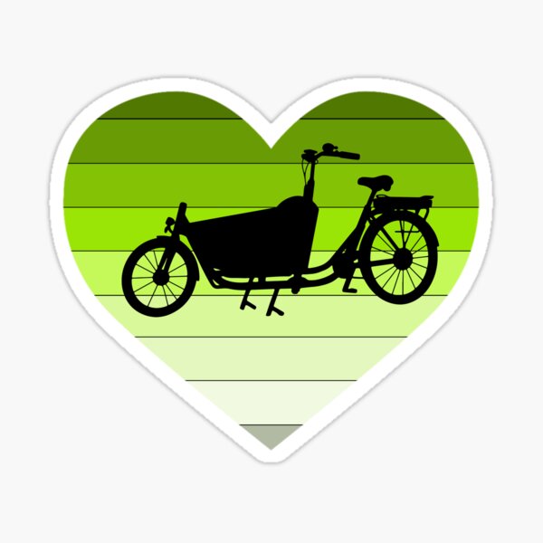 In My Heart-Bicycle Sticker,All-Weather High Quality Vinyl Sticker – Heart  Sticker Company