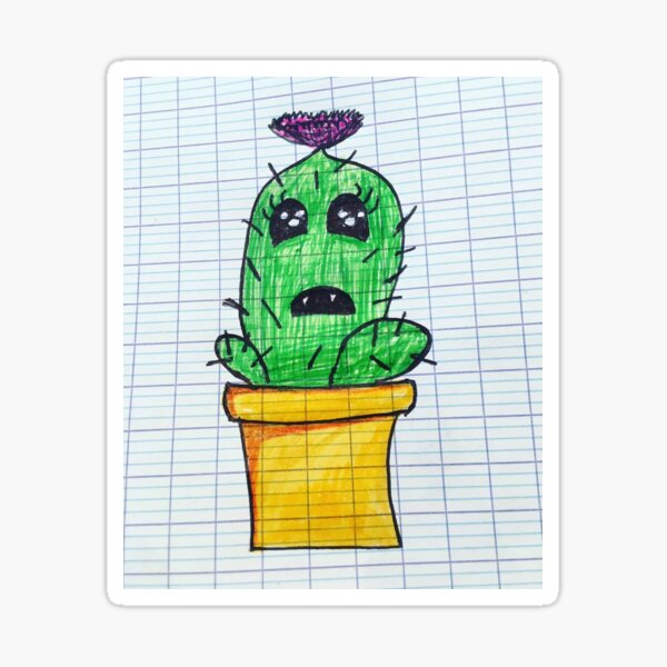 Cactus Sticker