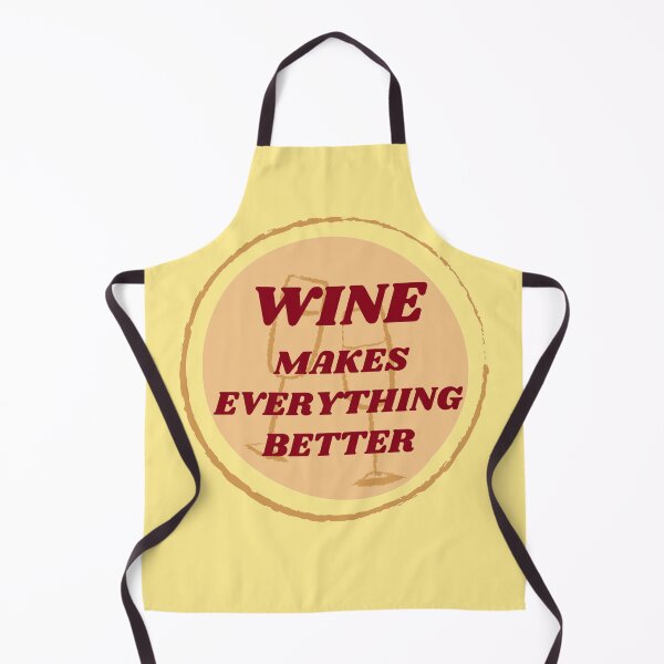Item preview, Wine makes everything better badge designed and sold by Manoroma.