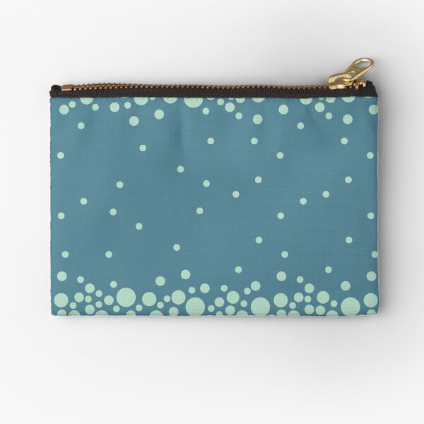 Item preview, Mirrored Snowballs Pattern Winter Blue-Gray designed and sold by Dream Big! by E. H..