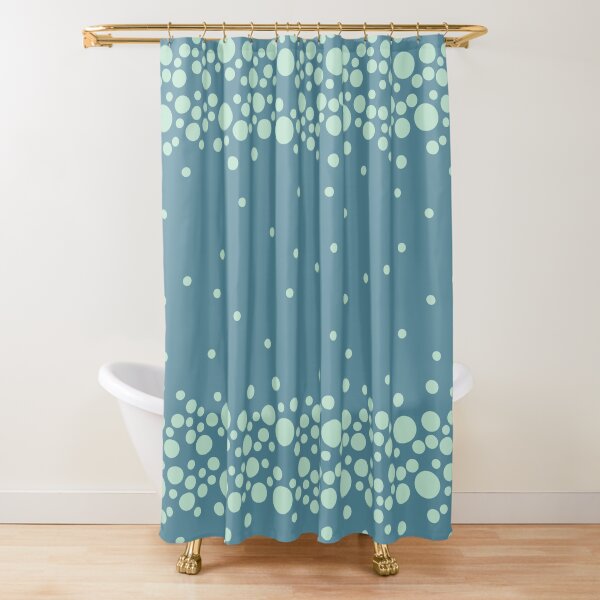 Item preview, Mirrored Snowballs Pattern Winter Blue-Gray designed and sold by Dream Big! by E. H..