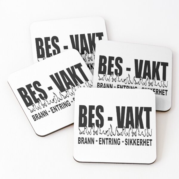 Item preview, BES Vakt; FES Guard; designed and sold by StickerApe.