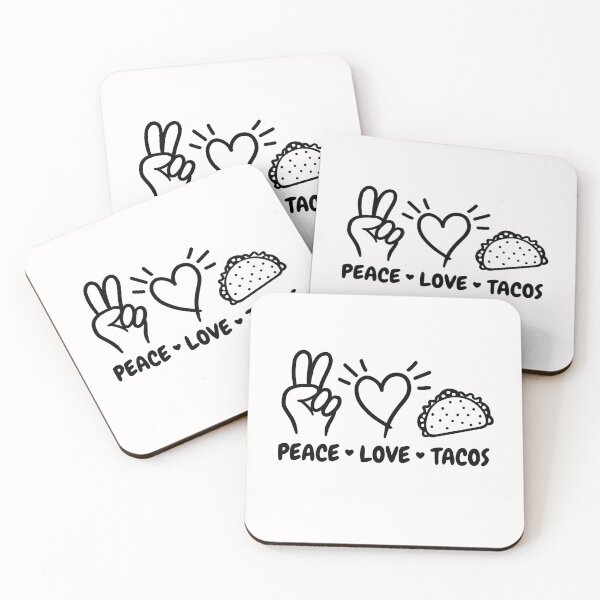 Item preview, Peace Love Tacos Shirt,Funny Tacos Tshirt,Tacos Lovers Tees,Mexican Tacos Lovers Shirt,Mexican Tacos Gift. designed and sold by Babe3955.