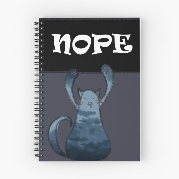 Item preview, Cat - nope text designed and sold by Chino20.