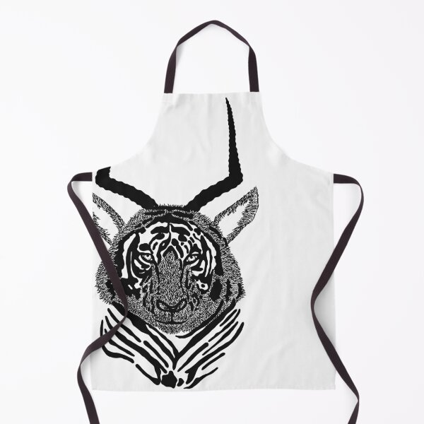 Item preview, Tiger antelope horns designed and sold by Milena Taranu.
