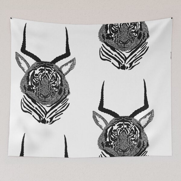Item preview, Tiger antelope horns designed and sold by Milena Taranu.