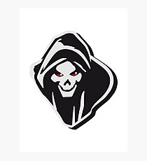 Death hooded evil creepy Photographic Print