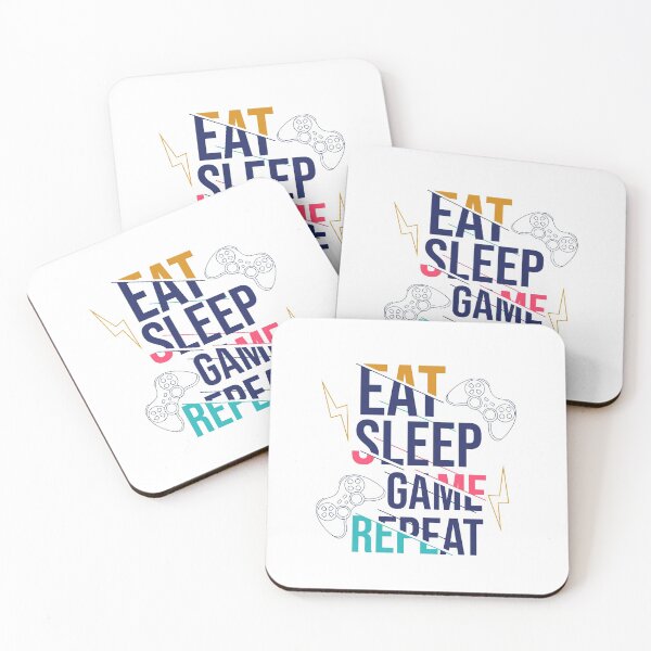 Item preview, Eat Sleep Game Repeat designed and sold by Fine Art California.