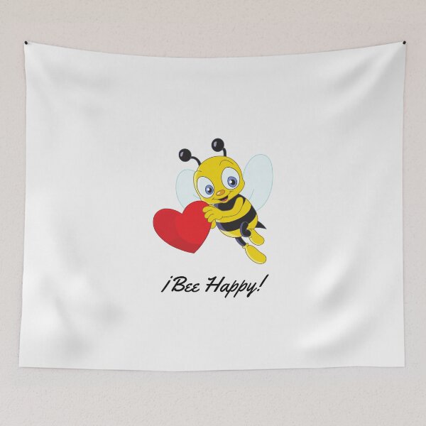 Item preview, Bee happy, Bee Kind,, Cute Bee Wholesome designed and sold by yeodesign  ⭐⭐⭐⭐⭐.