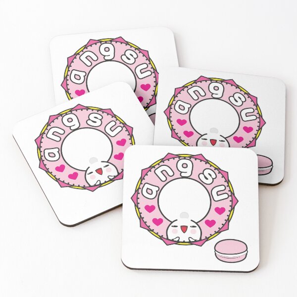 Item preview, angsu pink macarons designed and sold by FSSU.