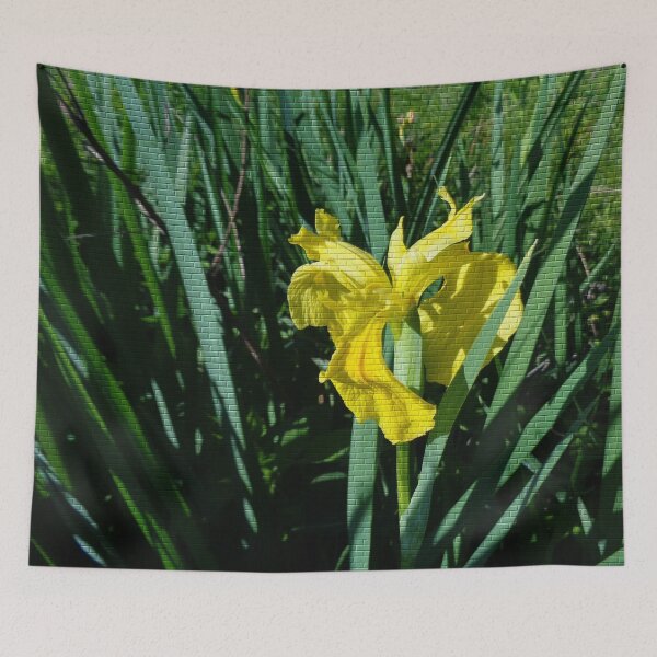 Item preview, Pseudomurals 00042 (Yellow Iris) designed and sold by CleanWIP.