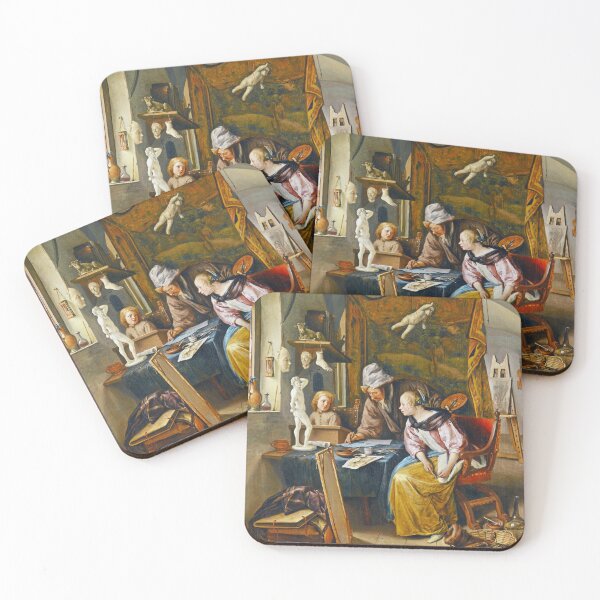 Item preview, The Drawing Lesson - Jan Steen designed and sold by brushandframes.