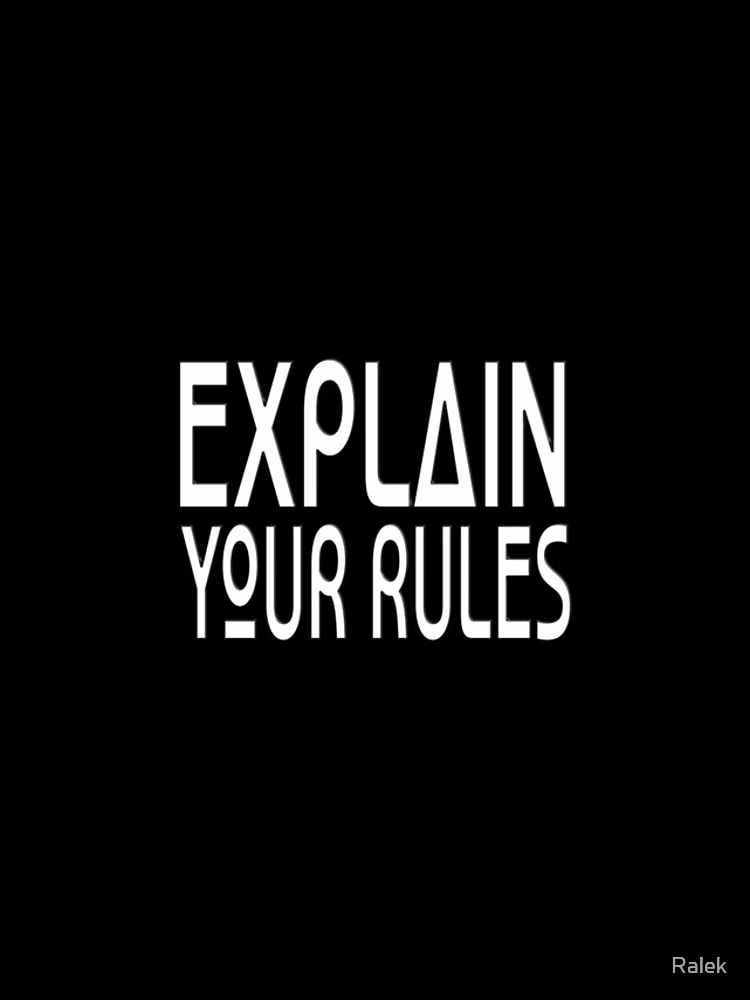 Thumbnail 4 of 4, iPhone Case, EXPLAIN YOUR RULES designed and sold by Ralek.