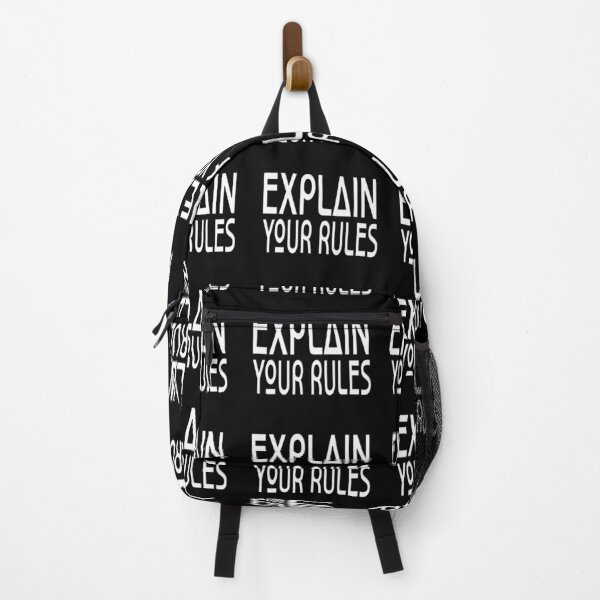 Item preview, EXPLAIN YOUR RULES designed and sold by Ralek.
