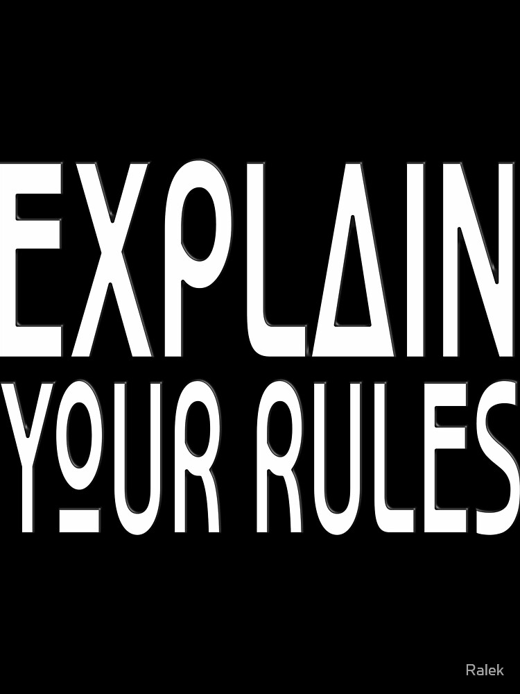 Thumbnail 3 of 3, Scarf, EXPLAIN YOUR RULES designed and sold by Ralek.