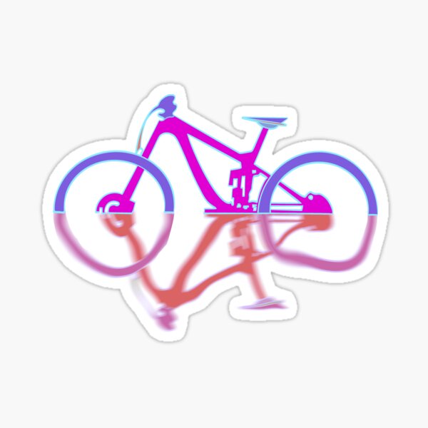 Item preview, Creative Mirroring in the water Cycle Drawing From A Cyclist who loves Cycling designed and sold by Zwembad Vergelijker.