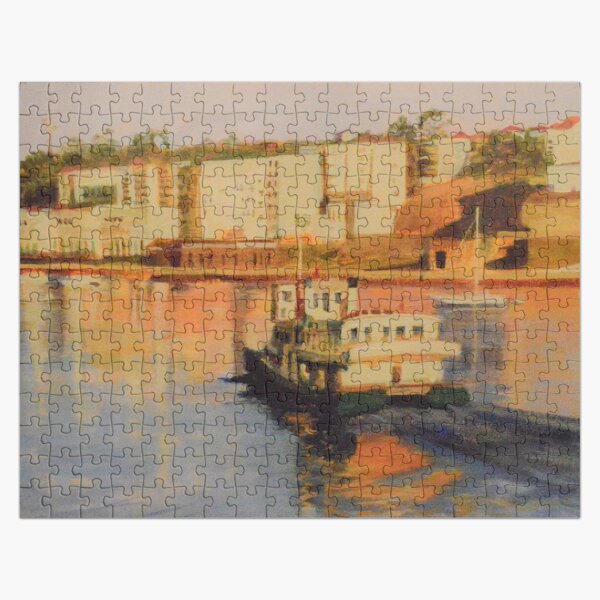 Item preview, Ferry To Circular Quay Painting Jigsaw Puzzle designed and sold by MottoDigging.